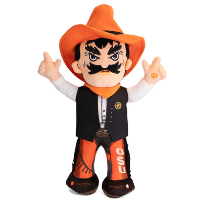 Oklahoma State Small Cowboys Pistol Pete Plush 16" – Musical Mascot Toy